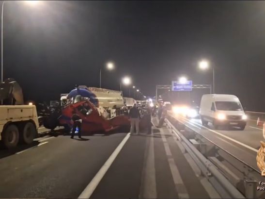 В Ростовской области в массовом ДТП с грузовиками погиб один человек
