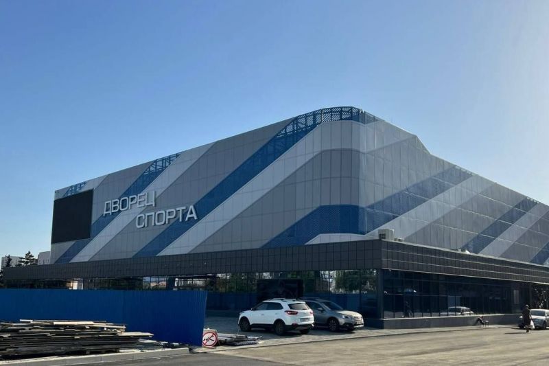 В Ростове завершили ремонт Дворца спорта