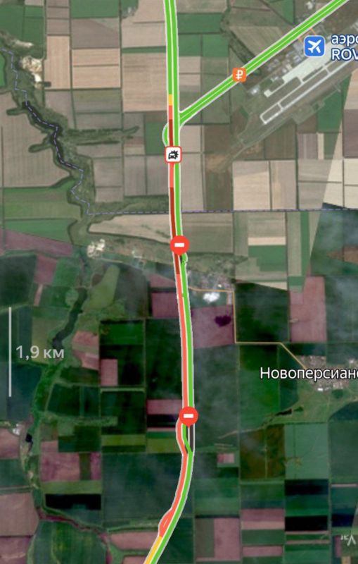 Пробка в 10 километров из-за ДТП с фурой парализовала движение на М-4 в Ростовской области