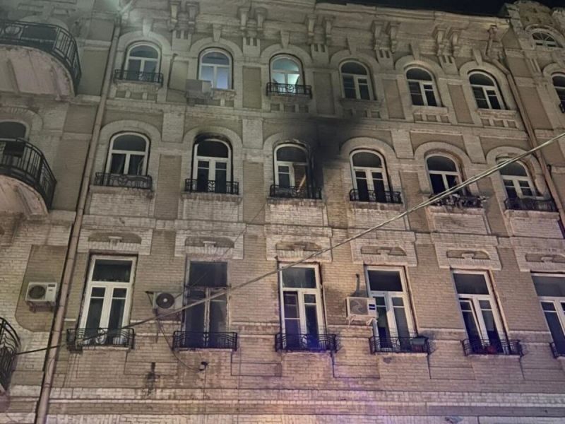 В Ростове при пожаре в доходном доме Янгеля Эсса погиб мужчина
