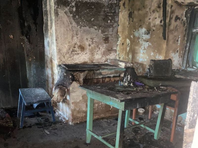 Мужчина погиб при пожаре в Ростовской области, отравившись угарным газом