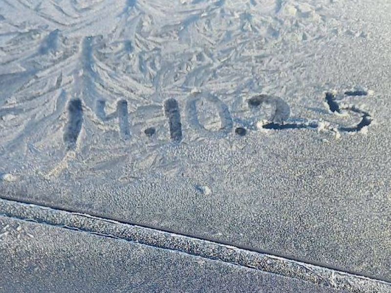 На севере Ростовской области ударили первые морозы