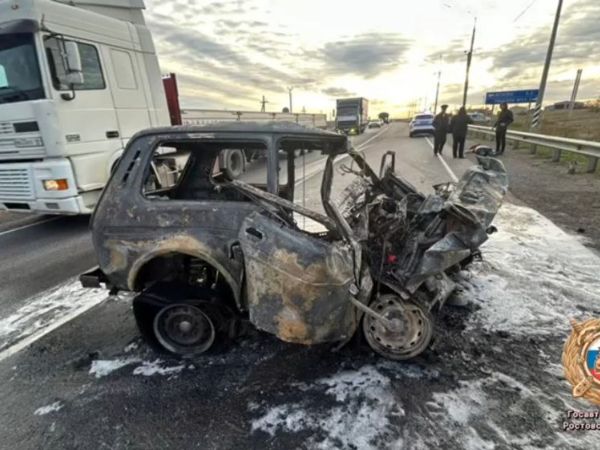 На трассе в Ростовской области в аварии с грузовиком погиб водитель легковушки