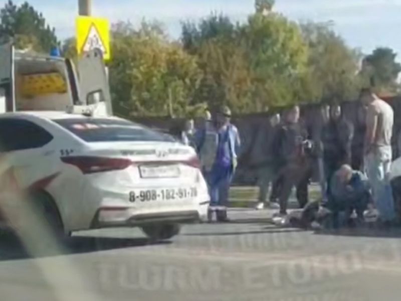 В Ростове водитель авто сбил пожилую женщину