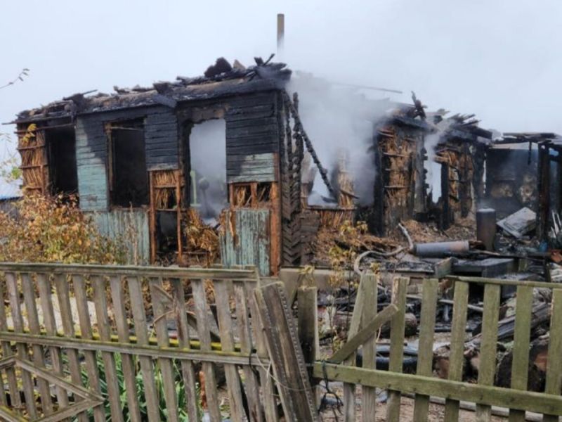Двое погибли в Ростовской области при пожаре