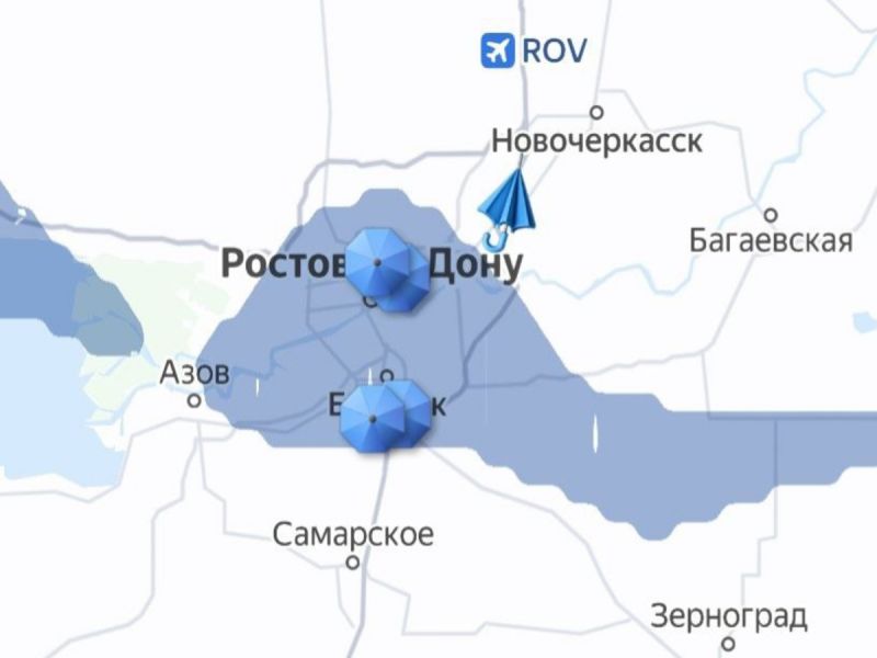Ростов-на-Дону в ближайшие часы накроют мощные ливни