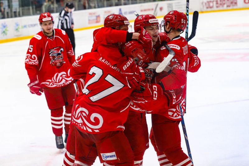 Хоккейный клуб Ростова одержал уверенную победу над «Челметом»