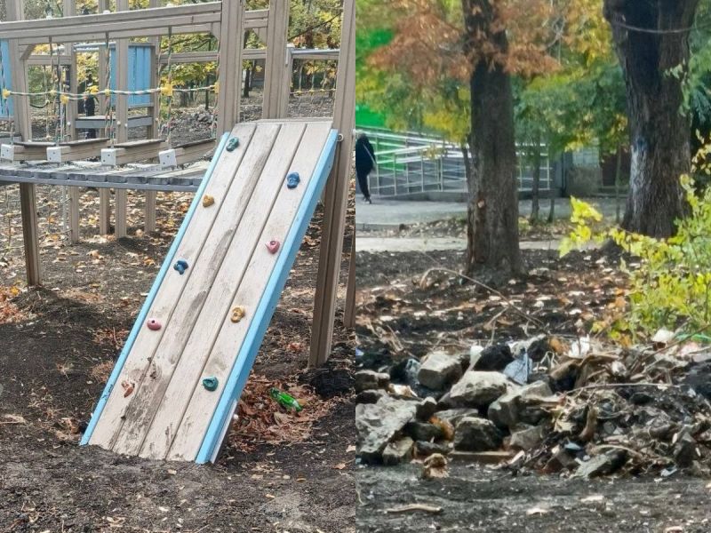 Ростовчане пожаловались на состояние сквера Оганова
