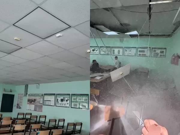 Следком проверит школу №4 в Сальске, где обвалился потолок