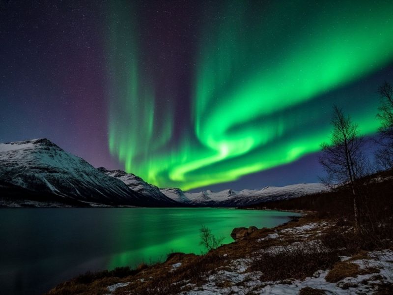 Мощные магнитные бури могут спровоцировать полярные сияния