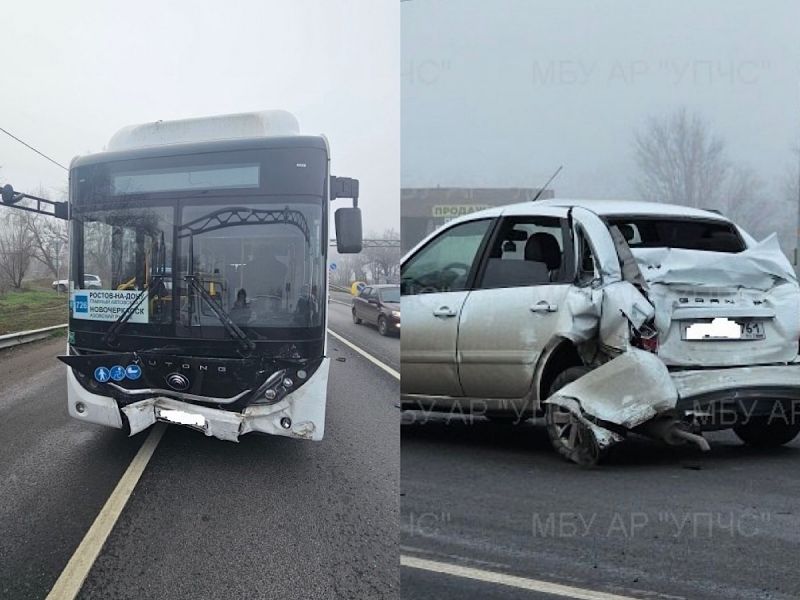 Мать и дочь пострадали в ДТП с автобусом в Аксайском районе