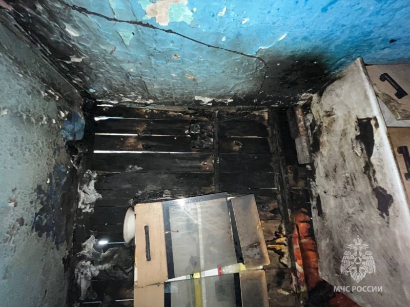 В Ростовской области произошел пожар в частном доме из-за неисправной электроплиты