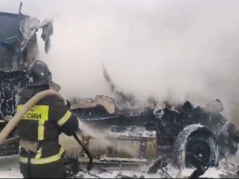 В Волгодонске двое несовершеннолетних подожгли грузовик