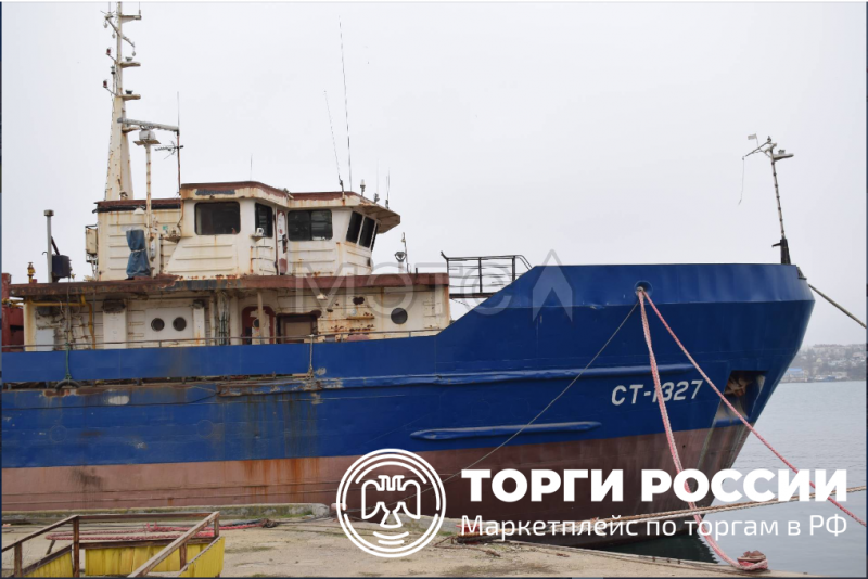 На торги почти за 70 млн рублей  выставили грузовое судно ростовской компании