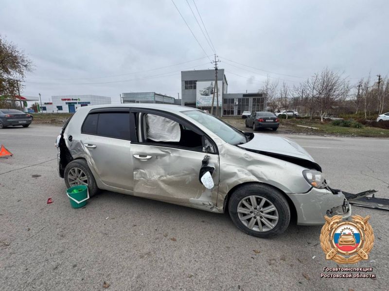 В Ростовская область пожилой водитель стал виновником крупной аварии