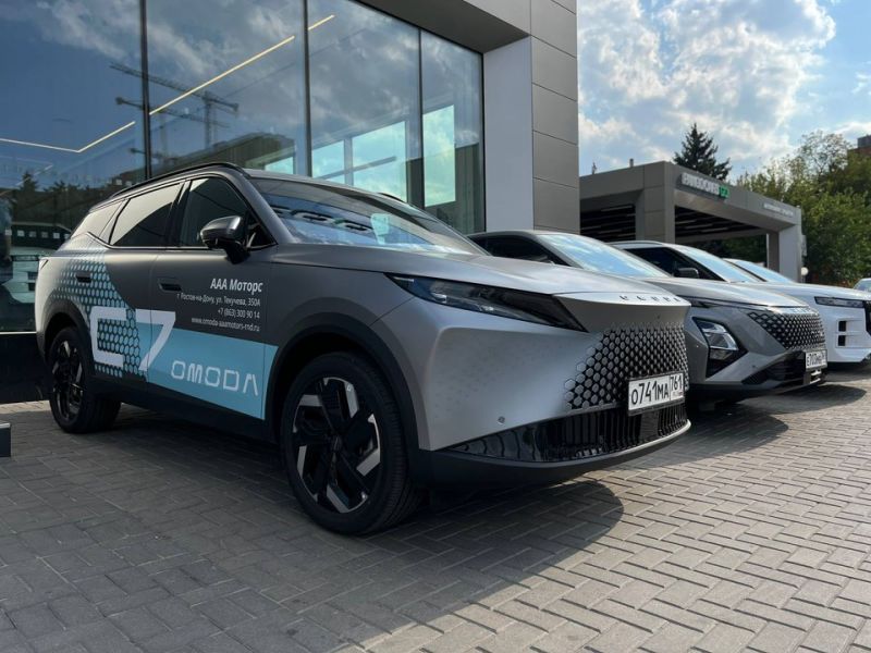 Революционный кроссовер OMODA C7 на дорогах Ростова-на-Дону