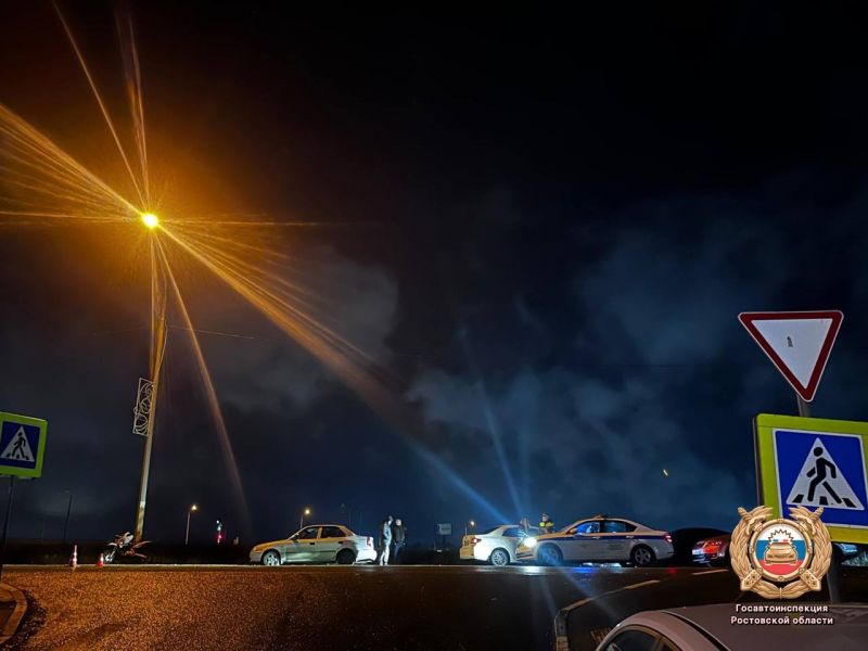 В Ростовской области в ДТП с иномаркой пострадал подросток на питбайке