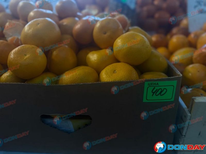 В Ростове цена на мандарины достигла 400 рублей за килограмм