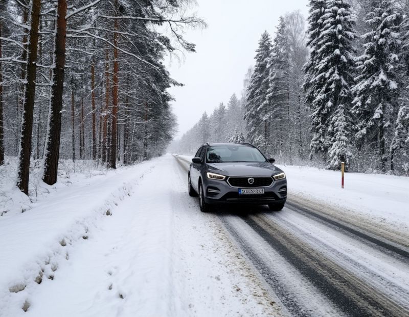 Водителей Ростовской области предупреждают о снегопаде и гололёде