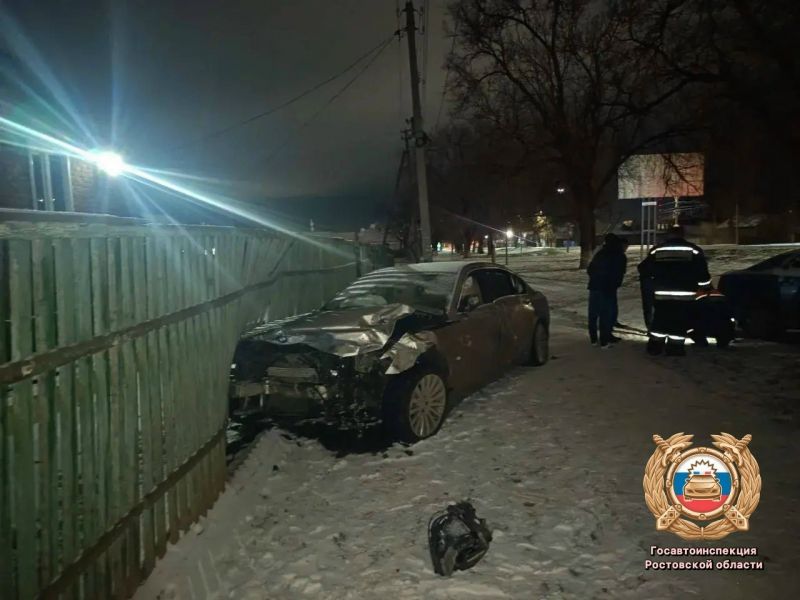 В Морозовске столкновение двух автомобилей привело к травмам четырех человек