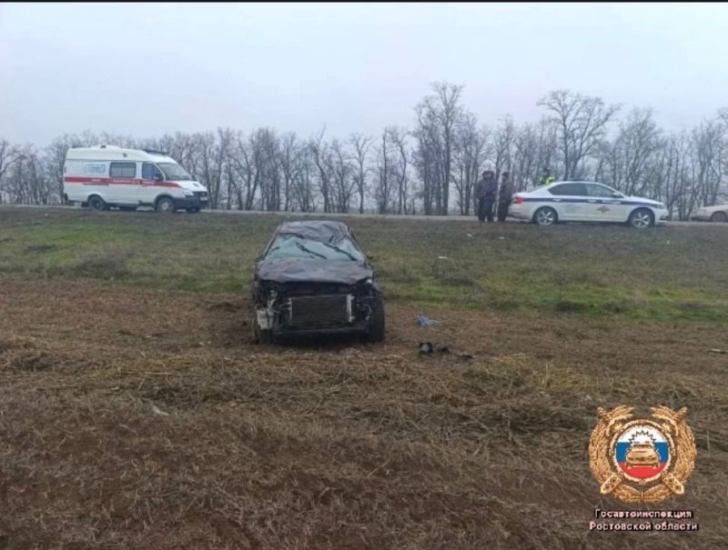 В Зимовниковском районе 59-летний водитель погиб в жесткой аварии