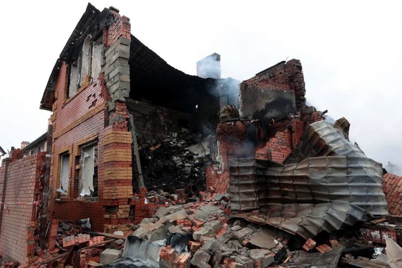 Власти Ростовской области обнародовали шокирующие кадры последствий ночной атаки