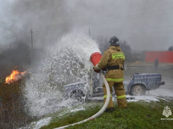 За сутки в Ростовской области потушили семь пожаров