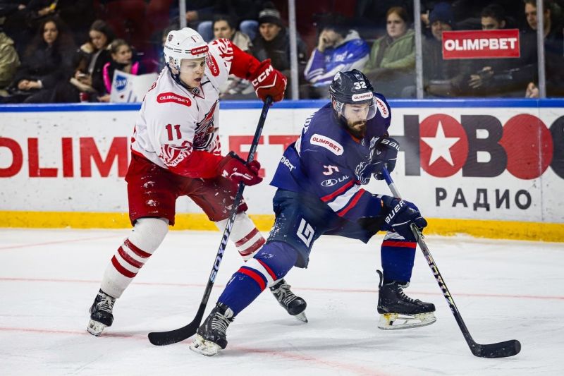 ХК «Ростов» проиграл самарскому «ЦСК ВВС» на выездном матче
