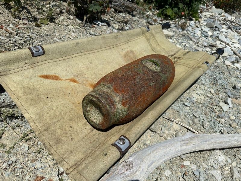 Саперы обезвредили немецкую авиабомбу времен ВОВ в Ростовской области