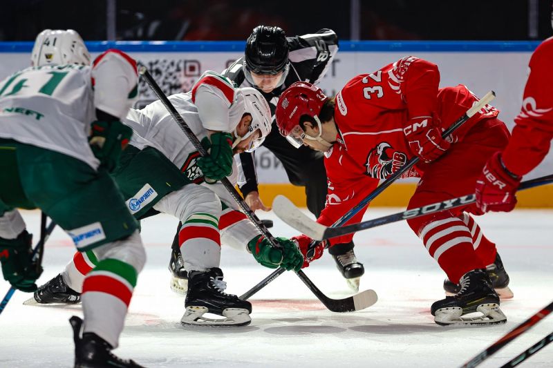 В заключительном матче в 2025 году ХК "Ростов" обыграл "Барсов"