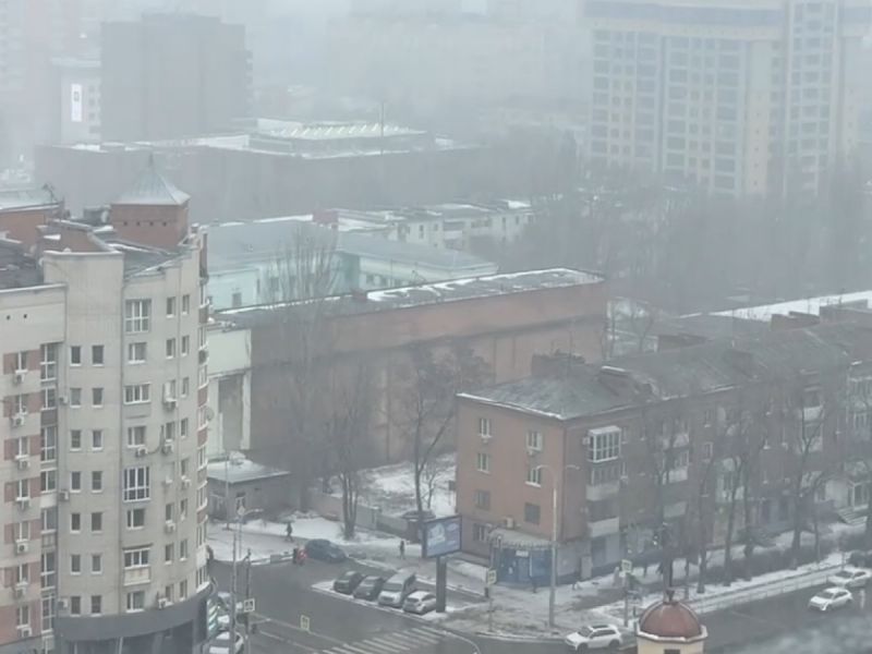В связи с ухудшением видимости из-за снегопада водителей Дона предупредили о риске ДТП