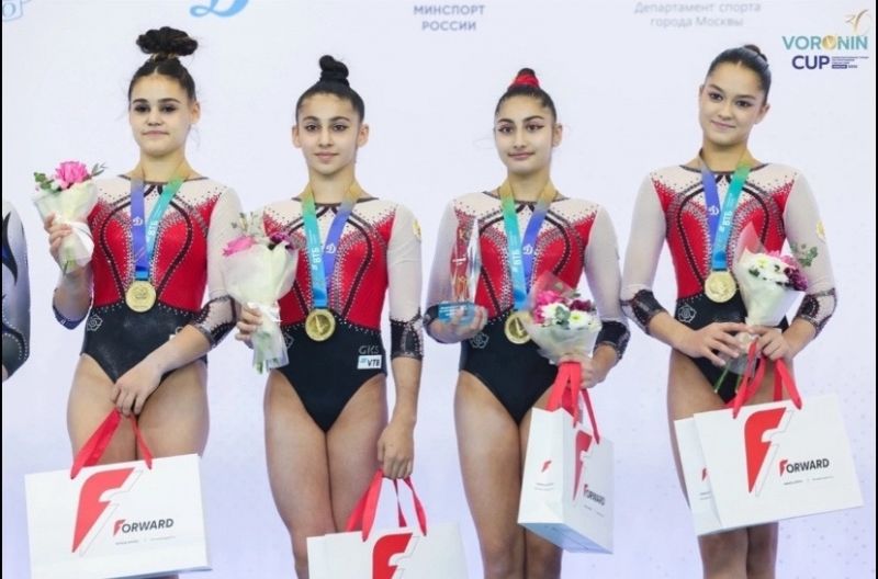 Ростовские гимнастки завоевали три золота и два серебра на международном турнире