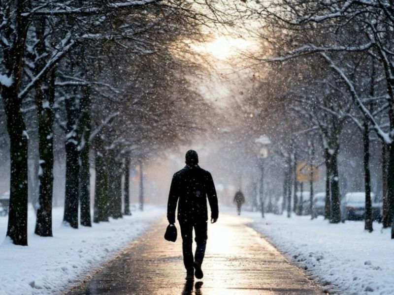 На выходных в Ростовской области прогнозируют дождь с мокрым снегом