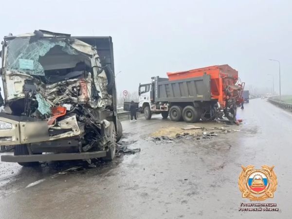 На Северном обходе Ростова в страшном ДТП с грузовиками погиб 31-летний водитель
