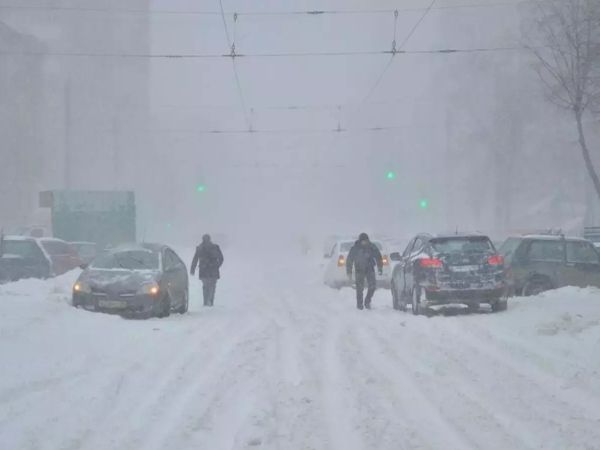 В Ростовской области автовладельцев предупредили о снеге на трассе М-4