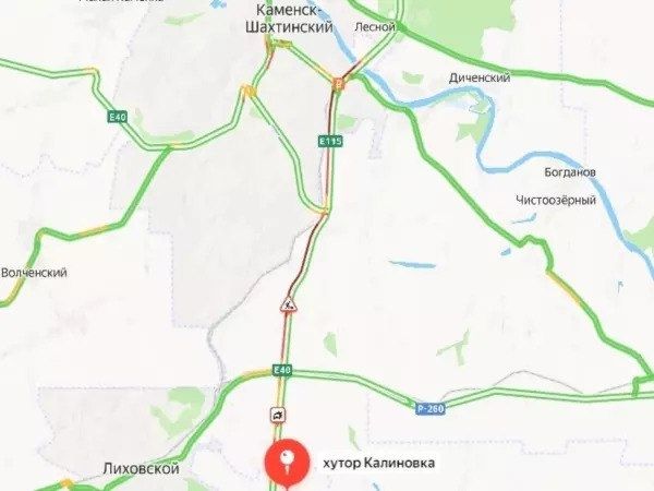 Причиной огромной пробки на автодороге М-4 «Дон» стало массовое ДТП