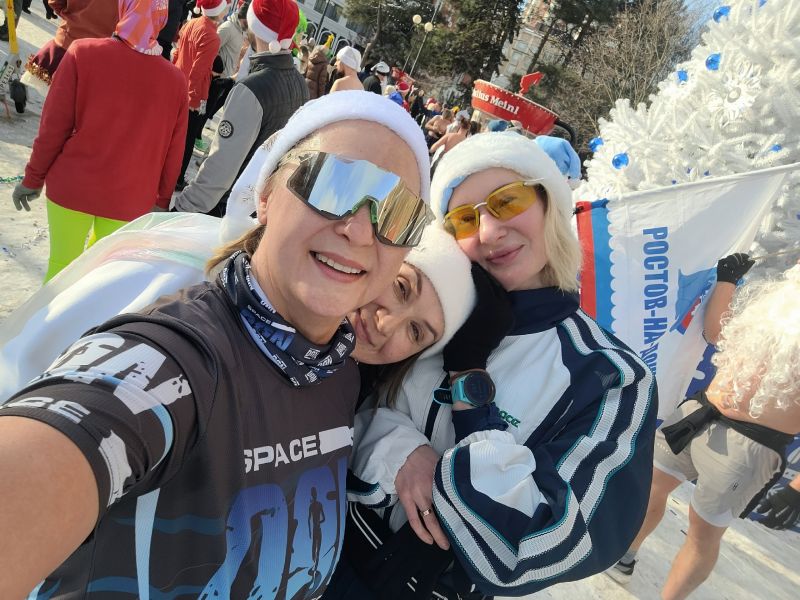 Ростовчане вышли на пробежку вместо традиционного новогоднего забега