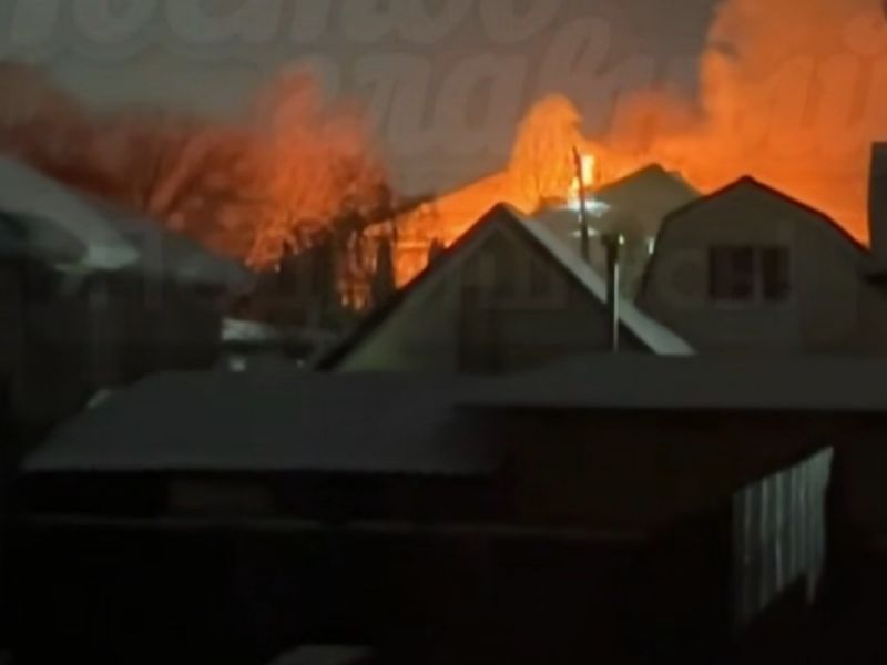 В СНТ Ростова  произошел пожар 26 января