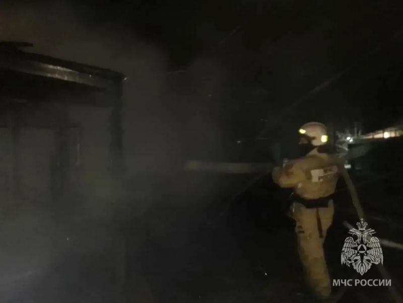 При пожаре в Цимлянском районе спасли брата и сестру