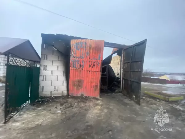 67-летний житель Ростовской области погиб при пожаре в гараже
