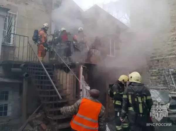 В Ростове в доме на Станиславского отключили коммуникации после пожара