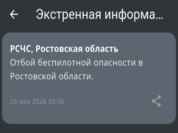 На Дону в день последних звонков сняли опасность БПЛА