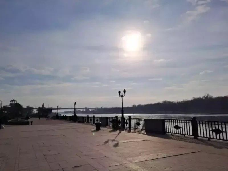 Из-за паводочной волны в Ростовской области уровень воды в реке повысился
