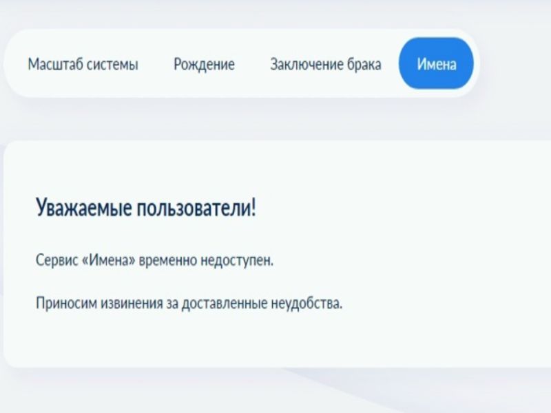 В Ростовской области не работает Единый реестр ЗАГСов