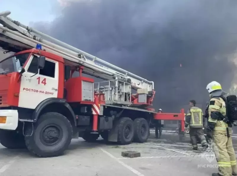 После атаки БПЛА в Ростовской области ликвидировали возгорания